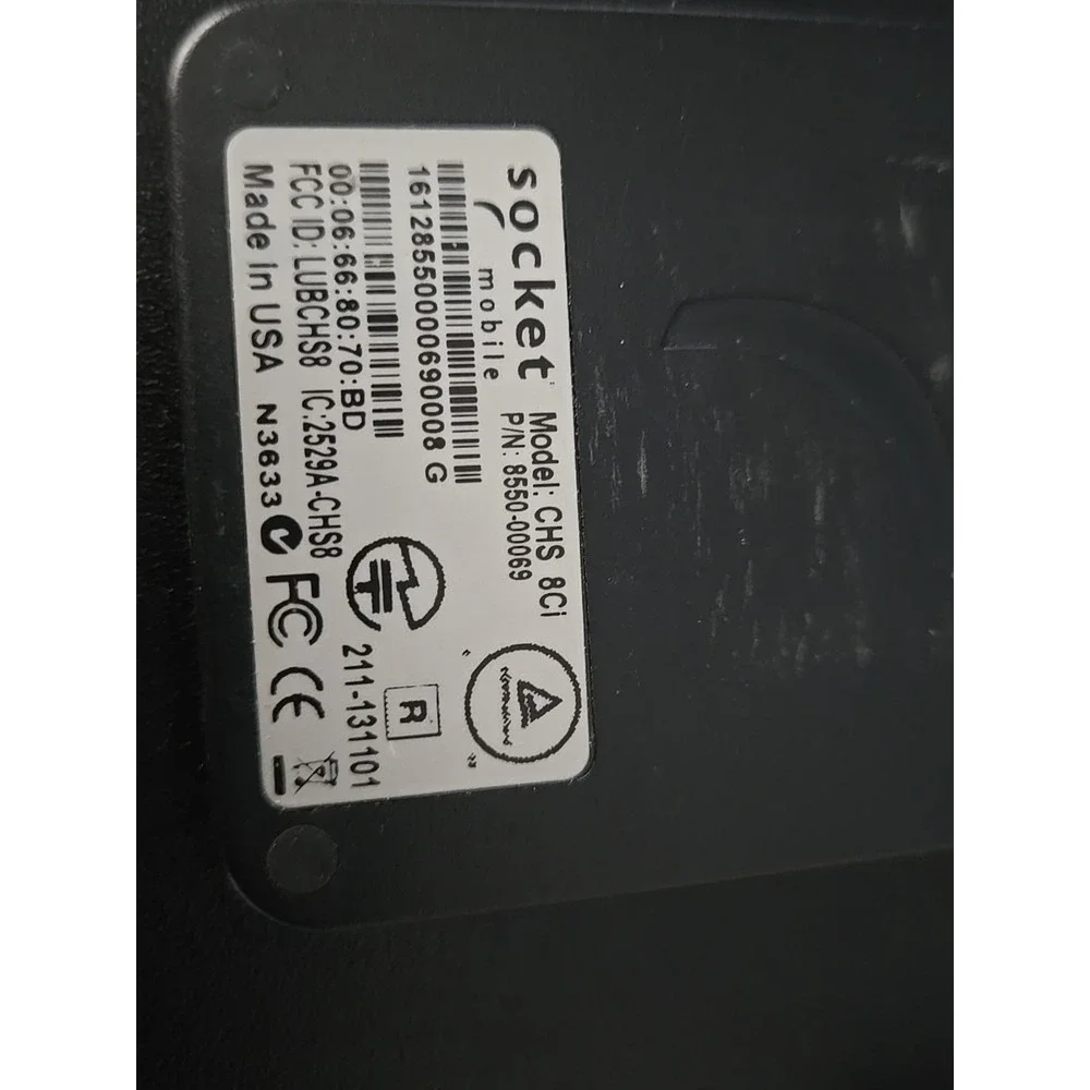Socket‎ Mobile CHS 8Ci CX2881-1476 Scanner Plus Clip
